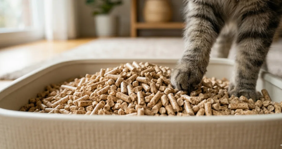 Pelet (Doğal / Çam) Kedi Kumu