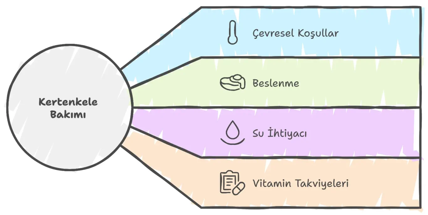 kertenkele bakımı