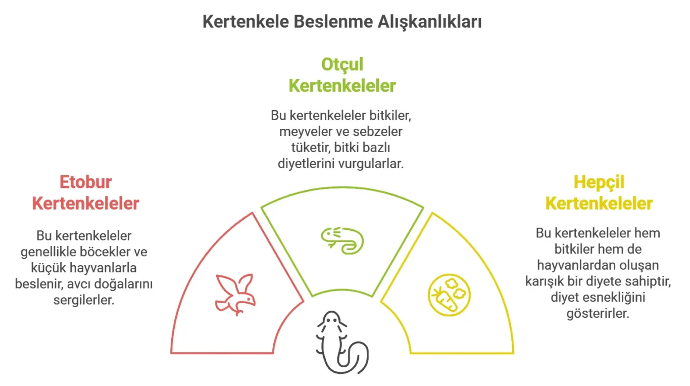 kertenkele beslenme alışkanlıkları